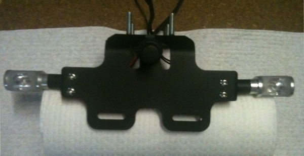 Evotech R6 with slight mod to accept Rizoma Avio21