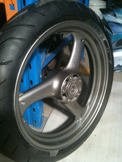 Mmmmm, new rubber