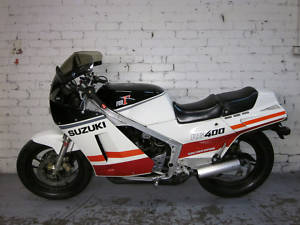 My newly bought RG400 - ring-a-ding!